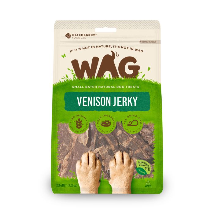 WAG Venison Jerky 200G