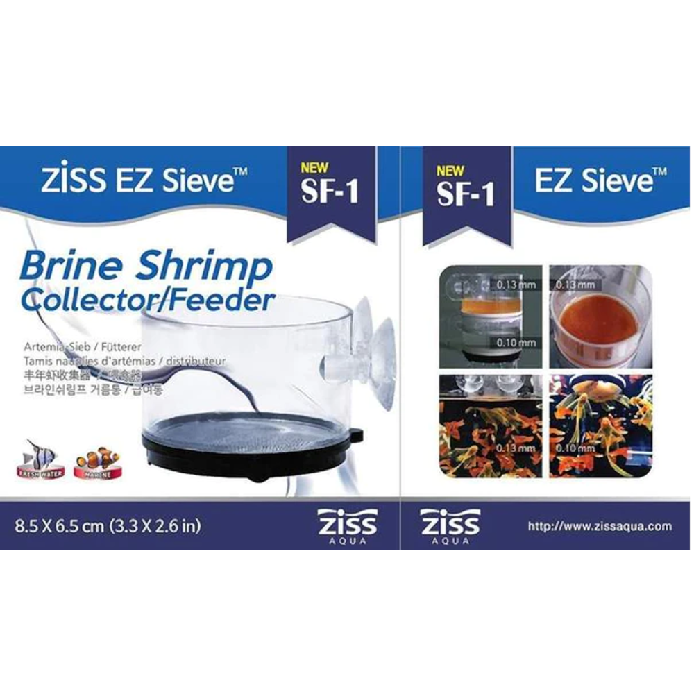 Ziss EZ Sieve SF-1 Brine Shrimp Collector/Feeder