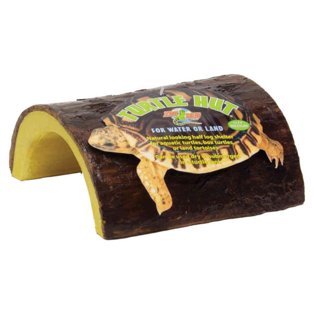 ZooMedReptileHutHalfLogMedium