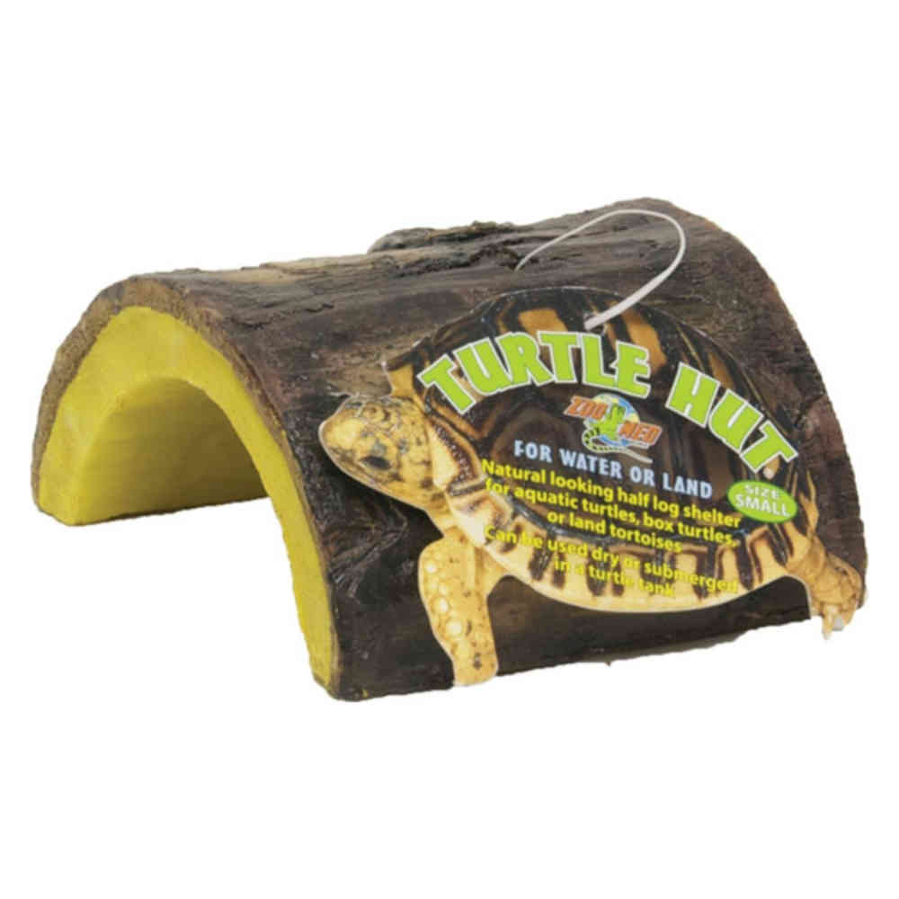 ZooMedReptileHutHalfLogSmall