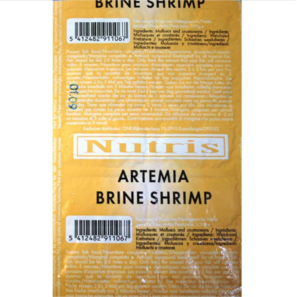 Nutris Brine Shrimp 100G 24 Cubes