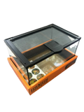 Eco Tech Glass Reptile Terrarium Tank 30 x 20 x 18cm