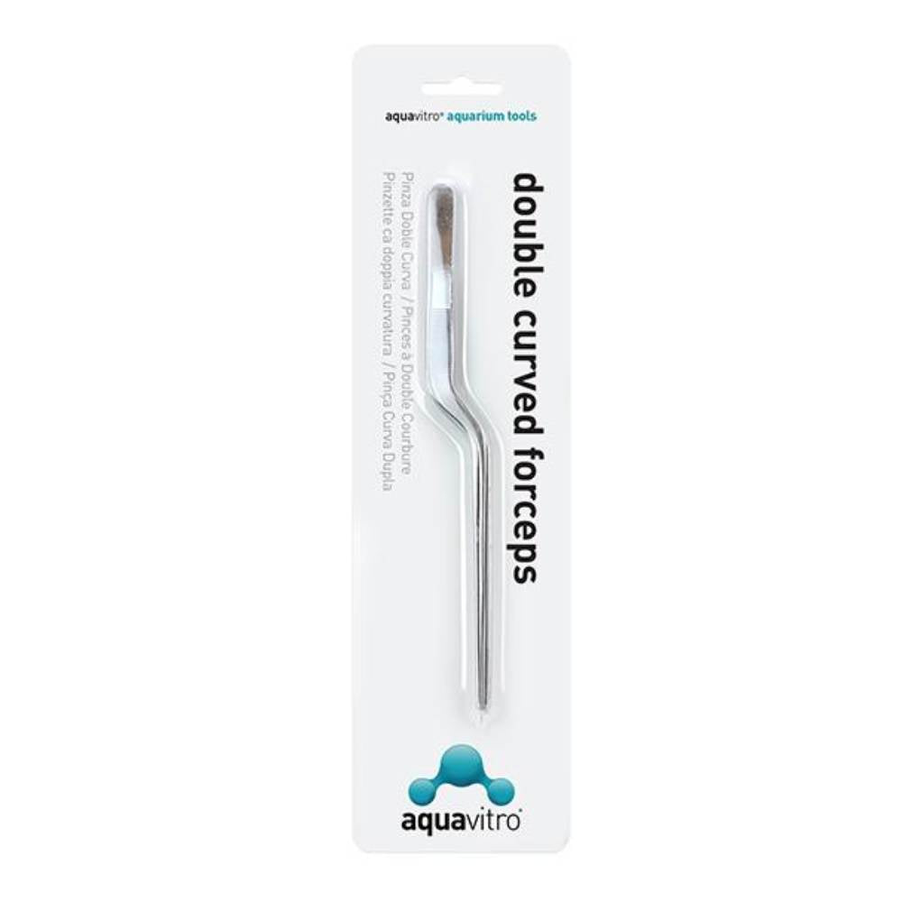Aquavitro Double Curved Forceps 20CM