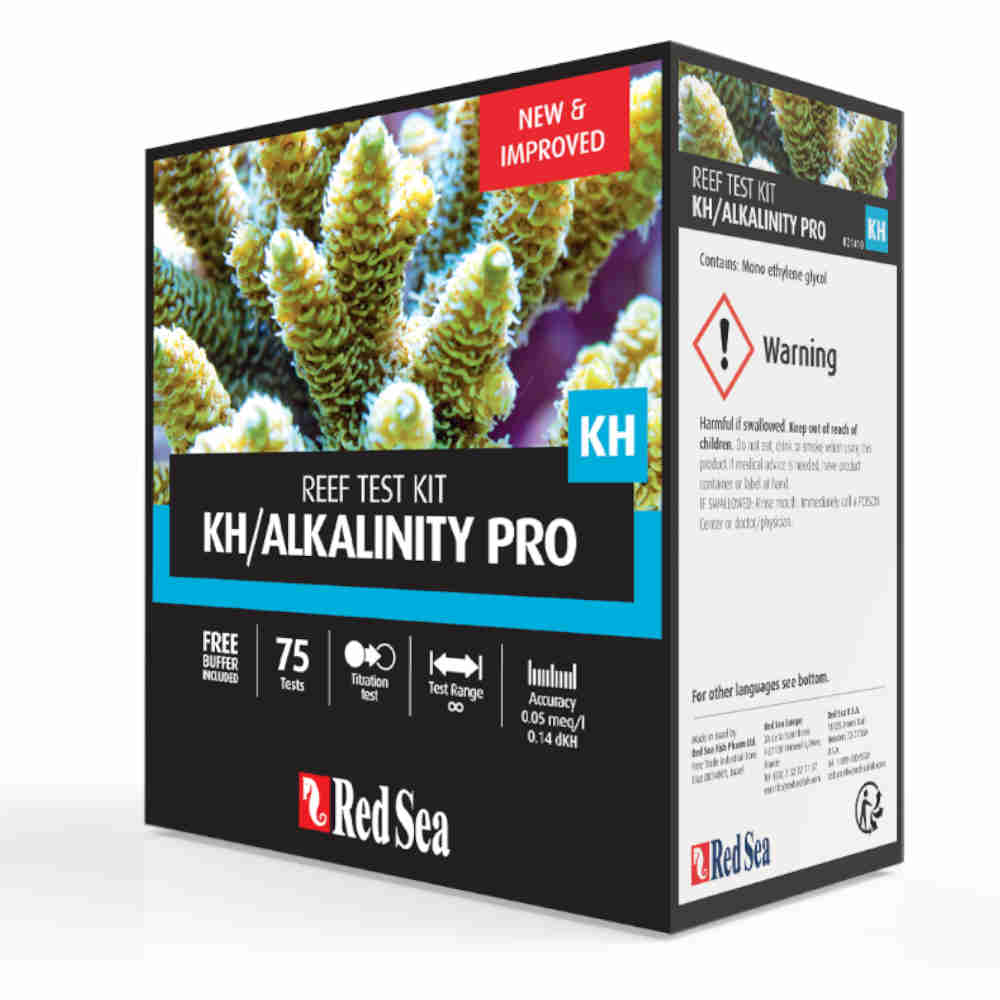 Red Sea KH/Alkalinity Pro Test Kit 75 tests