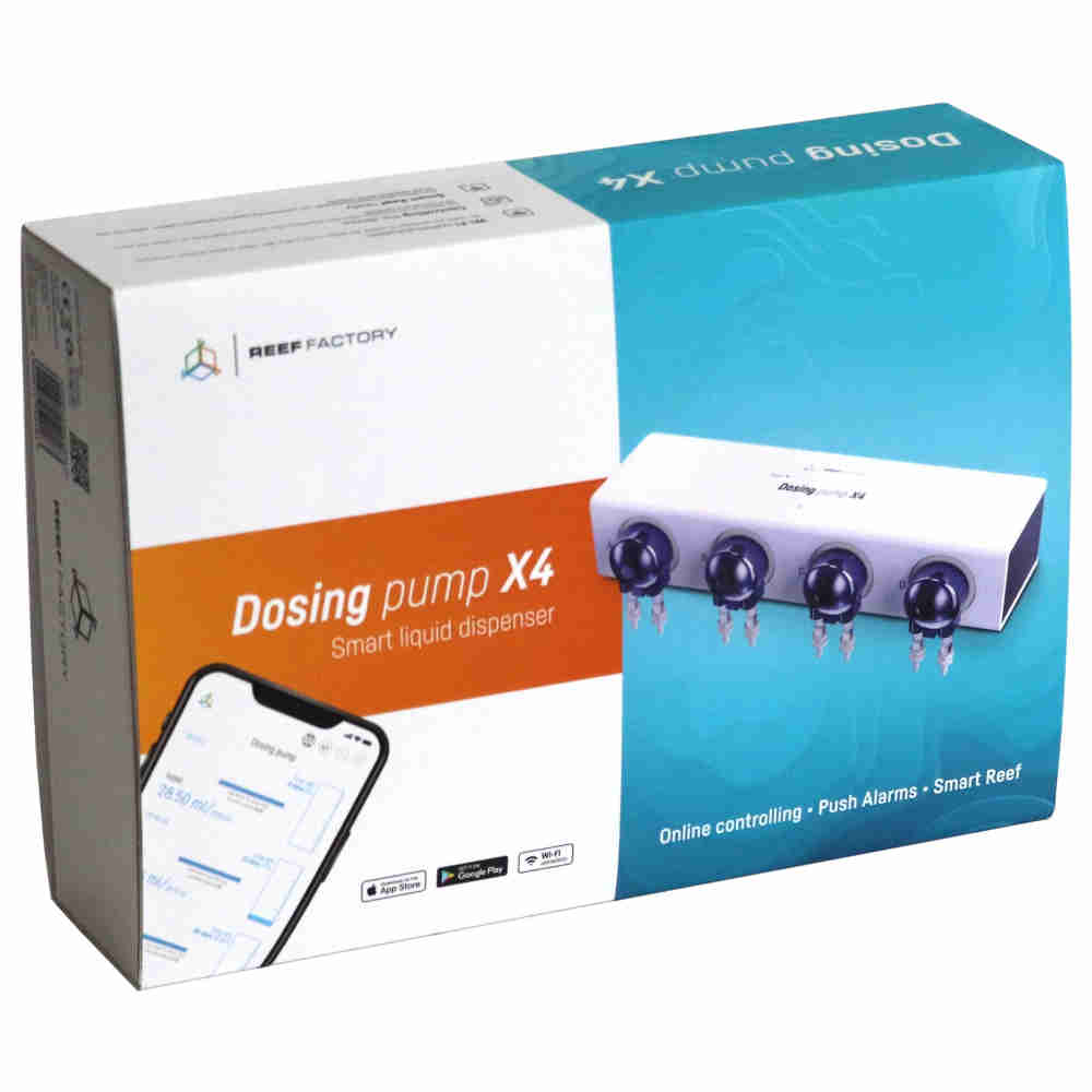 ReefFactory Dosing Pump X4 Smart Liquid Dispenser